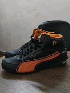 Puma Ferrari High Ankle Imported Sneakers(Non-Copy