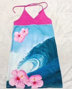 Hibiscus Wave Sundress