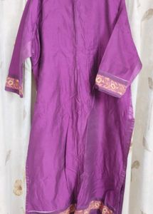 Elegant Purple Kurta