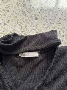 Elegant Black Long Sleeve Dress