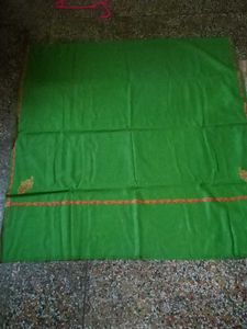 Green Shawl with Border