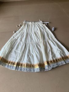 Fix price cream and golden skirt
