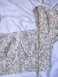 Shein Floral Crop Top