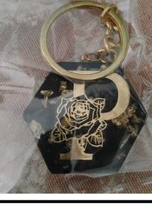 Handmade Letter Keychain