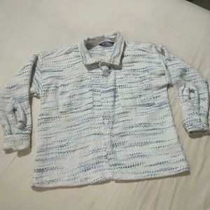 Unisex Striped Button-Down Shirt