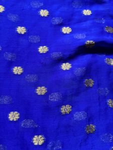 Blue &amp; Gold Dupatta