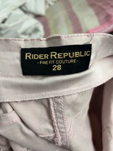 Pink Flare Leg Pants