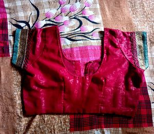VIDYA EMBROIDERED NET SAREE with( B.)