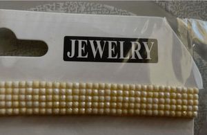 Cream Rhinestone Mesh Choker