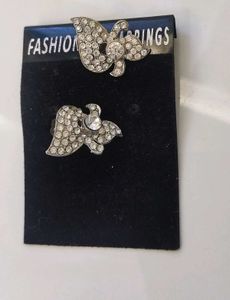 Vintage Rhinestone Earrings