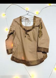 Festive Golden top