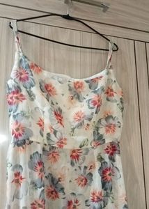 Off White Stylish Long Kurti
