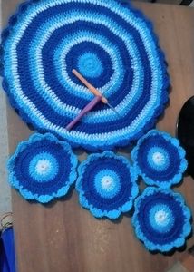 Crochet Placemat Set