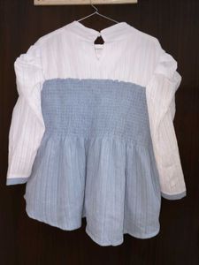Cute Smocked Babydoll Top