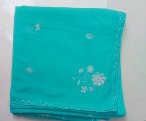 New Light blue colour saree