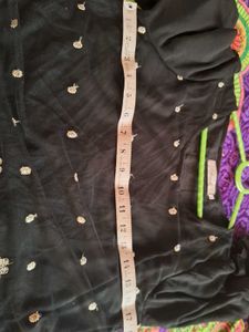 Elegant Black Embellished Dress