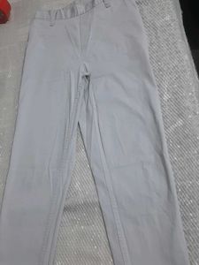 Gray Casual Pants