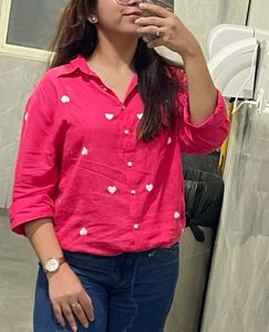 Heart Thread work Shirt