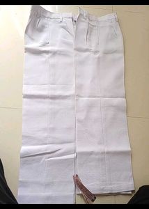White Formal Pants