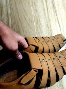 Tan Brown Sandles Loafers  ... Very Comfortable