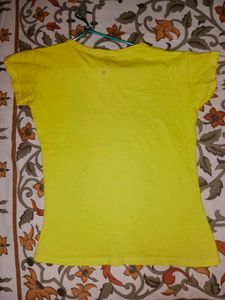 Yellow Top For Girls