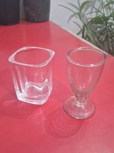 Two Unique Shorts Glass