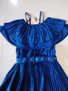 Elegant Navy Blue Maxi Dress