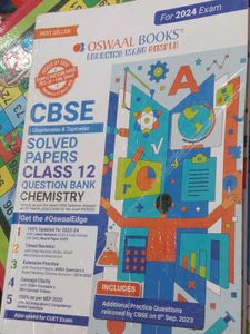 Class 12th Chemistry Oswaal Book