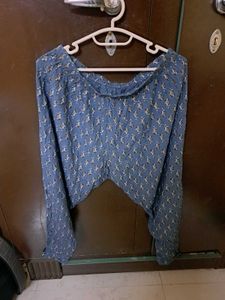 3 Pc Kurti Set Grey