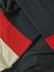Striped Colour Block Sweatshirt