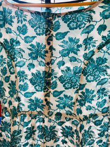 Floral Peplum Top