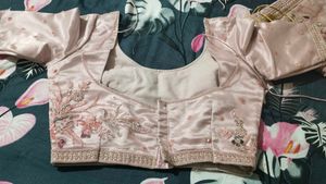 Elegant Pink Floral Lehenga Choli Set