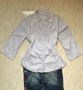 B&amp;W Stripped Shirt