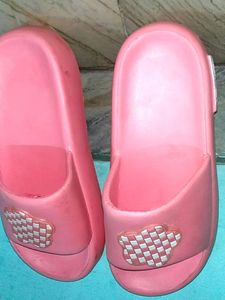 Beautiful Peach Slippers 😍