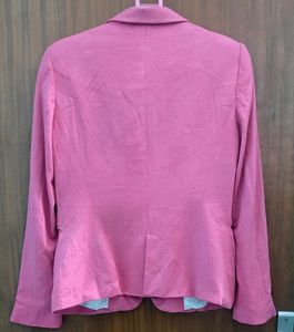 ZARA Basic Pink Blazer