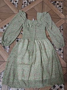 Floral Print Midi Dress