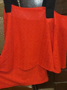 Red offshoulder  Top