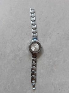 Silver Geneva Watch