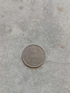 2 Rupees Old Coin