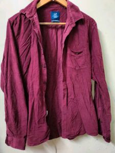 Burgundy LP Shirt