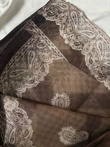 Brown Saree