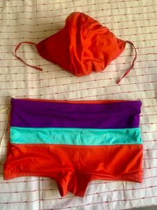 Swim Shorts & Cap Combo For Boys