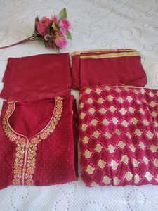 Heavy Unstitched Garara Suit