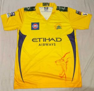 Yellow Cricket Jersey