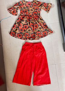 BIBA Ethnic Kurta Set