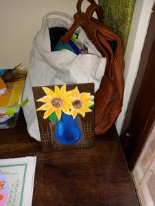 Sunflower Texture Art