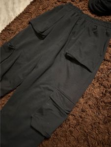 Black Cargo Jogger’s Lower