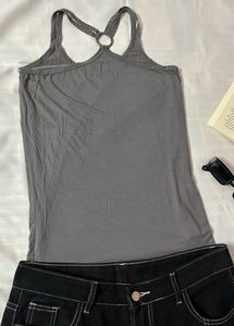 grey cami top