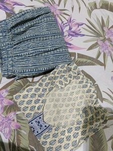 Cotton Comfort Kurta Pant Set
