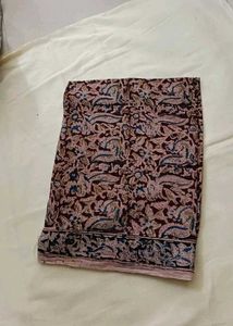 Kalamkari Handblock Natural Dyed Dupatta (New)